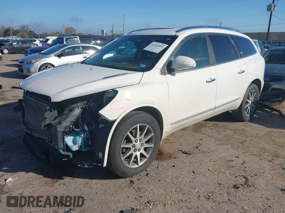 2015 Buick Enclave Leather with VIN 5GAKRBKD9FJ243384, listed as a IAAI auction lot 41204989 with 135,210 mi miles and . Bid and sale history available at carsss.com. Image 18.