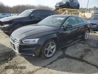 2019 Audi A5 Premium z VIN WAUSNAF56KA007158, wystawiony jako Copart lot #87694965 z przebiegiem 47 570 mil mil oraz Szkody całkowita. Historia ofert i sprzedaży dostępna na DreamBid. Obrazek 1.