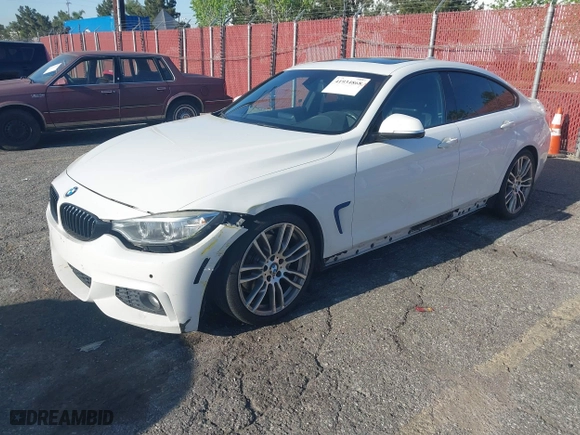 2016 BMW 4 Series 428i with VIN WBA4A9C56GGL88280, listed as a IAAI auction lot 41934868 with 166,720 mi miles. Bid and sale history available at carsss.com. Image 17.