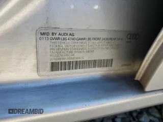 2013 Audi A4 Premium с VIN WAUAFAFL6DN036825, выставлен на аукционе Copart как лот 55928875 с пробегом 155 614 миль миль и Списание • Salvage title. История ставок и продаж доступна на DreamBid. Изображение 12.