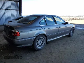 2002 BMW 5 Series 530iA with VIN WBADT63472CK27047, listed as a Copart auction lot 84246154 with 144,170 mi miles and Salvage Title. Bid and sale history available at carsss.com. Image 3.