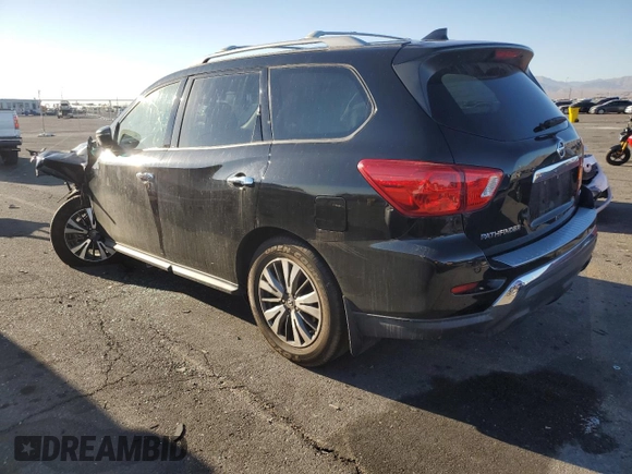 2020 Nissan Pathfinder S with VIN 5N1DR2AM2LC639287, listed as a Copart auction lot 42776565 with 97,626 mi miles and Salvage Title. Bid and sale history available at carsss.com. Image 2.