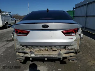2019 Kia Optima SX with VIN 5XXGW4L21KG332225, listed as a Copart auction lot 43722525 with 46,015 mi miles and Salvage Title. Bid and sale history available at carsss.com. Image 6.