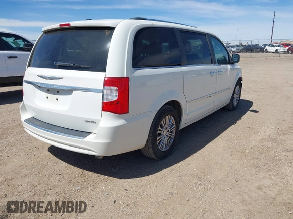 2011 Chrysler Town & Country Limited with VIN 2A4RR6DG2BR611268, listed as a IAAI auction lot 41853613 with 99,859 mi miles. Bid and sale history available at carsss.com. Image 4.