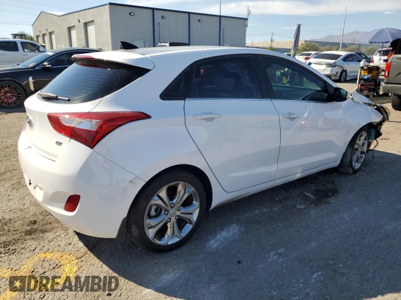 2013 Hyundai Elantra GT w/Blue Int with VIN KMHD35LE8DU052810, listed as a Copart auction lot 72935104 with 101,211 mi miles and Salvage Title. Bid and sale history available at carsss.com. Image 3.