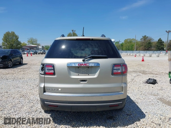 2016 GMC Acadia SLE with VIN 1GKKRNED3GJ310286, listed as a IAAI auction lot 42206304 with 105,817 mi miles and . Bid and sale history available at DreamBid. Image 16.
