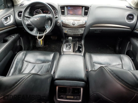 2015 Infiniti QX60 z VIN 5N1AL0MM8FC525142, wystawiony jako Copart lot #51963805 z przebiegiem 172 860 mil mil oraz Szkody całkowita. Historia ofert i sprzedaży dostępna na DreamBid. Obrazek 8.