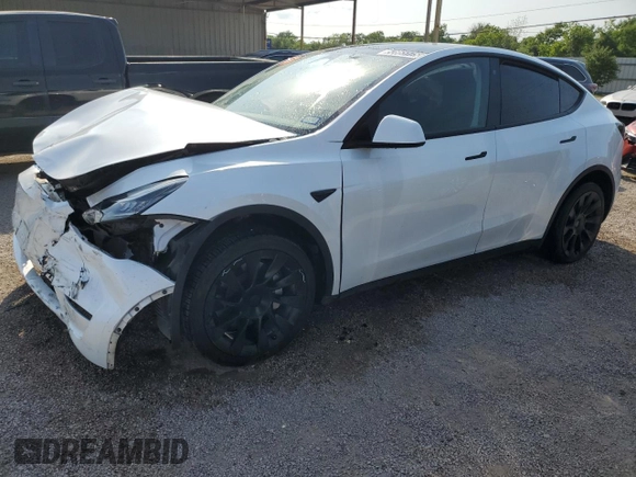 2023 Tesla Model Y Long Range with VIN 7SAYGDEE6PA053274, listed as a Copart auction lot 52865175 with Not Provided miles and Salvage Title. Bid and sale history available at DreamBid. Image 1.
