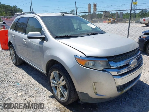 2012 Ford Edge Limited with VIN 2FMDK3KC5CBA16553, listed as a IAAI auction lot 41962533 with 327,259 mi miles. Bid and sale history available at carsss.com. Image 1.