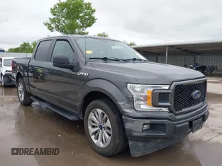 2018 Ford F-150 XL with VIN 1FTEW1CP3JKC21438, listed as a IAAI auction lot 42207035 with 86,417 mi miles and . Bid and sale history available at DreamBid. Image 1.