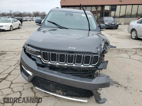 2024 Jeep Grand Cherokee Limited with VIN 1C4RJHBG8RC697037, listed as a Copart auction lot 47288305 with 6,971 mi miles and Salvage title. Bid and sale history available at DreamBid. Image 5.