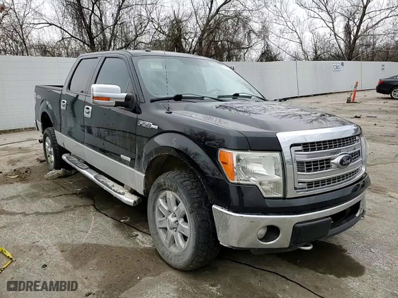 2013 Ford F-150 XL with VIN 1FTFW1ET8DKF19924, listed as a Copart auction lot 47285075 with 159,411 mi miles and Salvage Title. Bid and sale history available at carsss.com. Image 10.