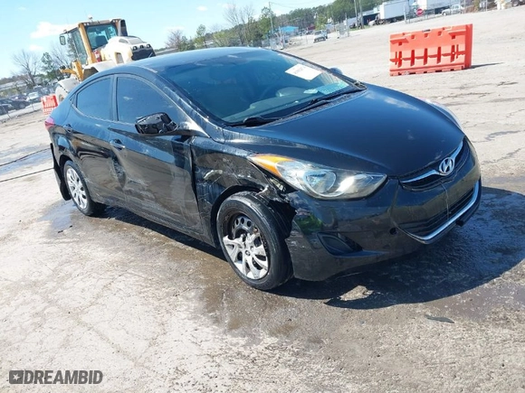 2012 Hyundai Elantra Limited with VIN 5NPDH4AE0CH067586, listed as a IAAI auction lot 41902074 with 125,581 mi miles. Bid and sale history available at carsss.com. Image 1.
