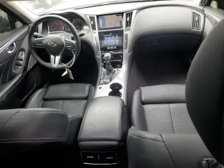 2020 Infiniti Q50 Pure with VIN JN1EV7AP9LM205019, listed as a Copart auction lot 51113905 with 56,243 mi miles and Salvage Title. Bid and sale history available at carsss.com. Image 8.