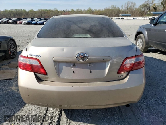2007 Toyota Camry CE with VIN 4T1BE46K37U124496, listed as a Copart auction lot 51124405 with 232,137 mi miles and Salvage Title. Bid and sale history available at carsss.com. Image 6.