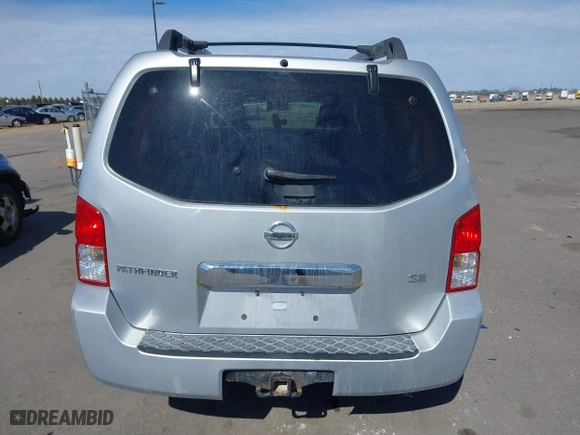 2005 Nissan Pathfinder LE with VIN 5N1AR18W05C779913, listed as a IAAI auction lot 41830468 with 216,967 mi miles. Bid and sale history available at carsss.com. Image 16.