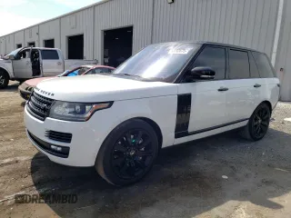 2017 Land Rover Range Rover z VIN SALGS2FE2HA369920, wystawiony jako Copart lot #58393675 z przebiegiem 147 158 mil mil oraz Czysty tytuł • Clean title. Historia ofert i sprzedaży dostępna na DreamBid. Obrazek 1.
