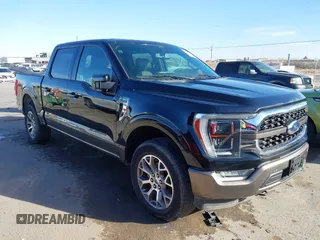 2021 Ford F-150 XL with VIN 1FTFW1E86MFB00944, listed as a IAAI auction lot 41611583 with 1 mi miles. Bid and sale history available at carsss.com. Image 1.