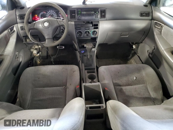 2004 Toyota Corolla CE with VIN 1NXBR32E94Z257743, listed as a Copart auction lot 54259575 with 299,999 mi miles and Clean Title. Bid and sale history available at DreamBid. Image 8.