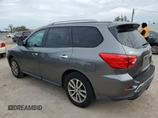 2018 Nissan Pathfinder SL with VIN 5N1DR2MN3JC636447, listed as a Copart auction lot 80067074 with 124,556 mi miles and Non Repairable. Bid and sale history available at carsss.com. Image 2.