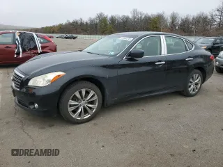 2013 Infiniti M37 with VIN JN1BY1AR5DM601880, listed as a Copart auction lot 49532275 with 212,174 mi miles and Clean Title. Bid and sale history available at carsss.com. Image 1.