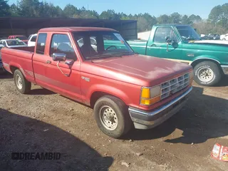 1992 Ford Ranger XL z VIN 1FTCR14U7NTA51636, wystawiony jako IAAI lot #41821081 z przebiegiem 59 439 mil mil oraz . Historia ofert i sprzedaży dostępna na DreamBid. Obrazek 1.