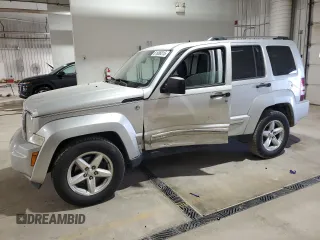 2008 Jeep Liberty Limited with VIN 1J8GN58K08W129697, listed as a Copart auction lot 61686015 with 123,958 mi miles and Salvage title. Bid and sale history available at DreamBid. Image 1.