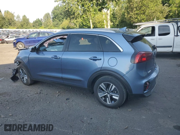 2020 Kia Niro EX Premium with VIN KNDCE3LC2L5440069, listed as a Copart auction lot 63549334 with Not Provided miles and Salvage Title. Bid and sale history available at carsss.com. Image 2.