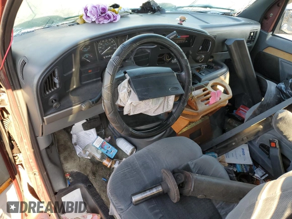 1995 Ford Econoline Cargo with VIN 1FDEE14H4SHB66776, listed as a Copart auction lot 76501244 with 126,673 mi miles and Salvage Title. Bid and sale history available at DreamBid. Image 8.