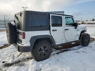 2018 Jeep Wrangler JK Unlimited Sport S with VIN 1C4BJWDG2JL846307, listed as a Copart auction lot 87287374 with 0 mi miles and Salvage Title. Bid and sale history available at carsss.com. Image 3.