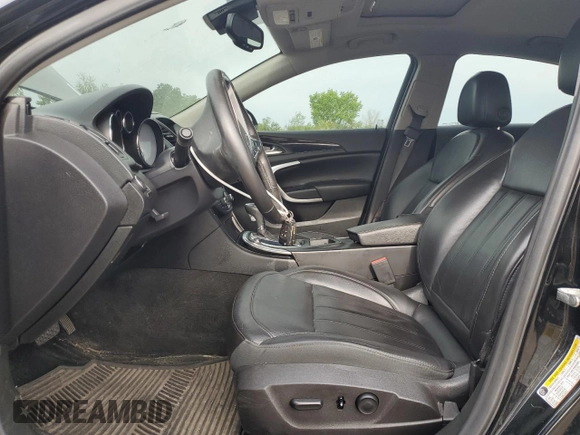 2013 Buick Regal Turbo Premium 1 with VIN 2G4GS5EVXD9228203, listed as a Copart auction lot 57750785 with 127,578 mi miles and Salvage title. Bid and sale history available at DreamBid. Image 7.