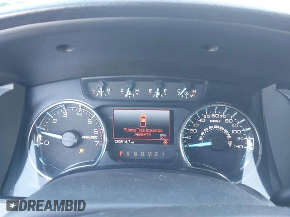 2011 Ford F-150 XLT with VIN 1FTFW1ETXBFA53080, listed as a IAAI auction lot 41632983 with 139,814 mi miles. Bid and sale history available at carsss.com. Image 7.