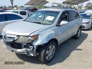 2008 Acura MDX Tech Pkg with VIN 2HNYD28398H512035, listed as a IAAI auction lot 41856400 with 153,098 mi miles. Bid and sale history available at carsss.com. Image 2.