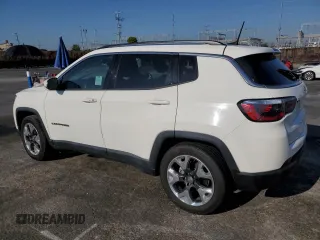 2018 Jeep Compass Limited with VIN 3C4NJCCB4JT367909, listed as a Copart auction lot 52526665 with Not provided miles and Salvage title. Bid and sale history available at DreamBid. Image 2.