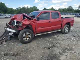 2015 Toyota Tacoma with VIN 3TMLU4EN9FM165421, listed as a Copart auction lot 58547985 with 136,372 mi miles and Salvage title. Bid and sale history available at DreamBid. Image 1.