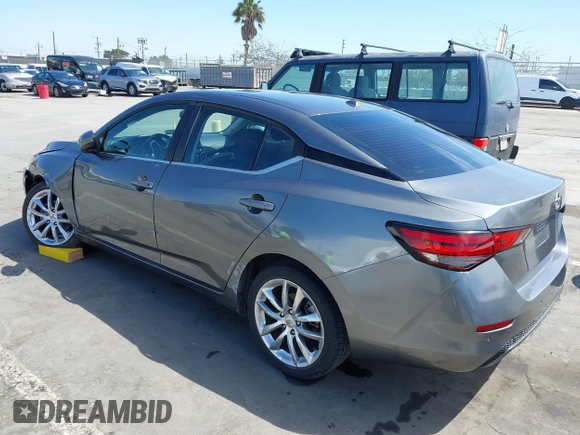 2021 Nissan Sentra SV with VIN 3N1AB8CV6MY290716, listed as a IAAI auction lot 42012958 with 50,344 mi miles and . Bid and sale history available at DreamBid. Image 3.