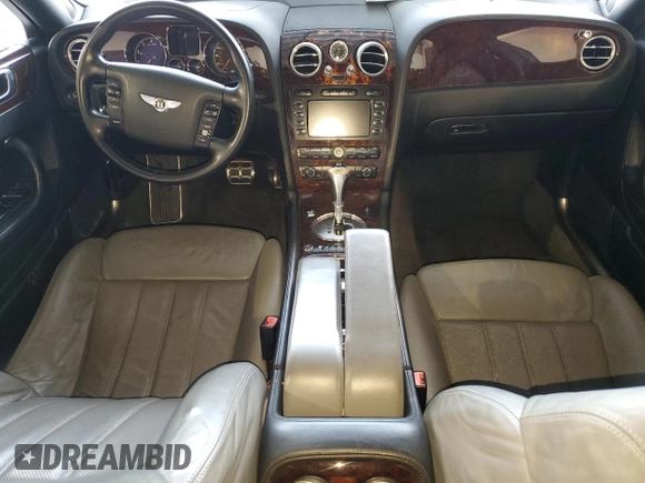 2006 Bentley Flying Spur with VIN SCBBR53W368038931, listed as a Copart auction lot 88459475 with Not Provided miles and Non Repairable. Bid and sale history available at DreamBid. Image 8.