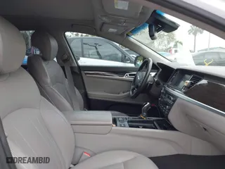 2016 Hyundai Genesis 3.8L with VIN KMHGN4JE6GU140327, listed as a IAAI auction lot 41623499 with 72,942 mi miles. Bid and sale history available at carsss.com. Image 5.