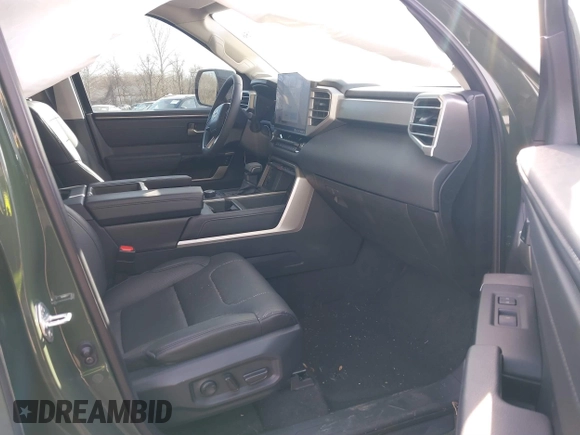 2023 Toyota Tundra Limited with VIN 5TFJA5DBXPX081603, listed as a IAAI auction lot 41293156 with 15,155 mi miles and . Bid and sale history available at DreamBid. Image 5.