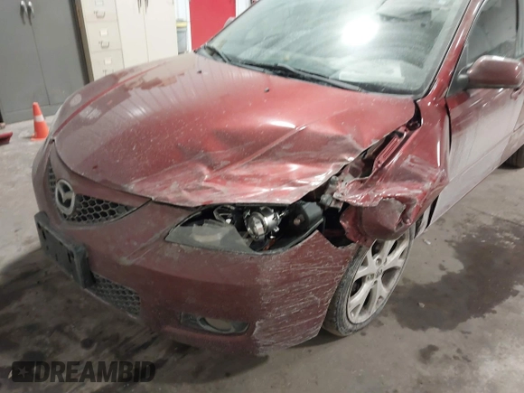2008 Mazda Mazda3 i Touring Value with VIN JM1BK32F881176435, listed as a IAAI auction lot 41386907 with 156,763 mi miles. Bid and sale history available at carsss.com. Image 6.