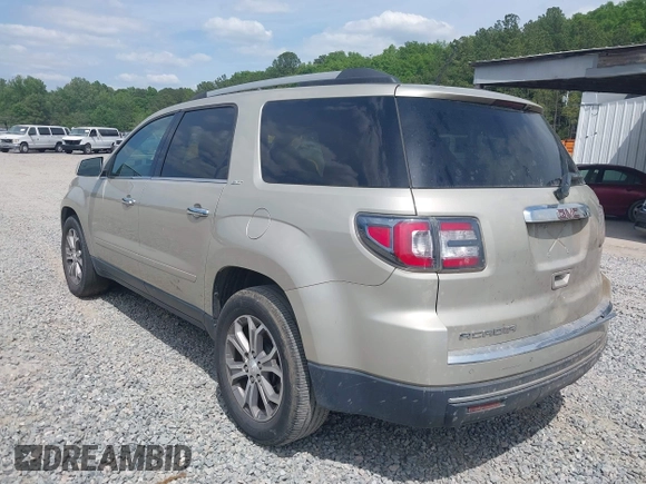 2013 GMC Acadia SLT with VIN 1GKKRRKD4DJ157487, listed as a IAAI auction lot 42096455 with 178,079 mi miles. Bid and sale history available at carsss.com. Image 3.