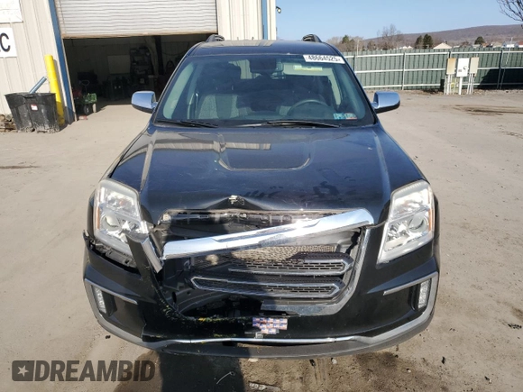 2017 GMC Terrain SLE with VIN 2GKFLTE37H6110881, listed as a Copart auction lot 48664525 with 62,345 mi miles and Salvage Title. Bid and sale history available at carsss.com. Image 5.