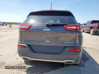 2018 Jeep Cherokee Limited z VIN 1C4PJLDX4JD556701, wystawiony jako Copart lot #58723505 z przebiegiem Nie podano mil oraz Szkoda całkowita • Salvage title. Historia ofert i sprzedaży dostępna na DreamBid. Obrazek 6.