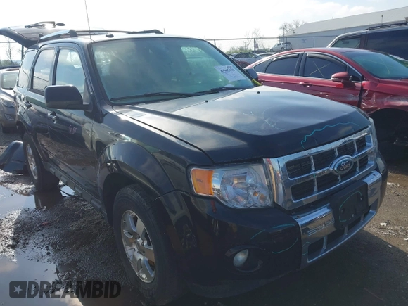 2012 Ford Escape Limited with VIN 1FMCU0E72CKC04049, listed as a IAAI auction lot 41965039 with 158,428 mi miles. Bid and sale history available at carsss.com. Image 1.
