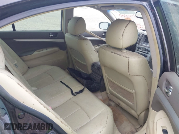 2009 Infiniti G37 Journey with VIN JNKCV61E39M308585, listed as a IAAI auction lot 42046230 with Not Provided miles and . Bid and sale history available at carsss.com. Image 8.