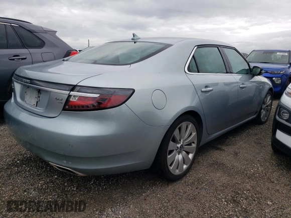 2011 Saab 9-5 Aero XWD with VIN YS3GR4BJ7B4002446, listed as a Copart auction lot 74962954 with 0 mi miles and Salvage Title. Bid and sale history available at carsss.com. Image 3.