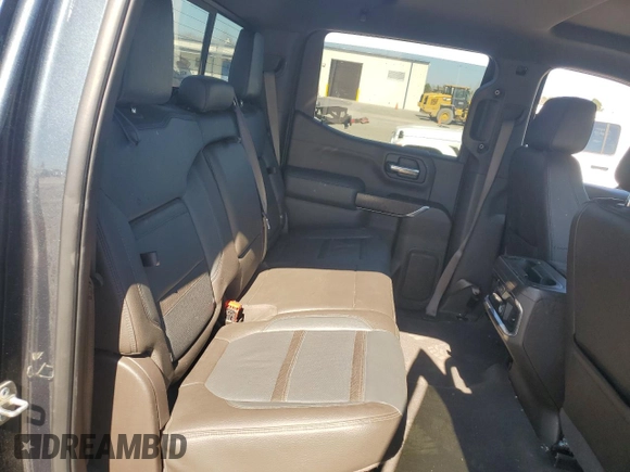 2019 GMC Sierra 1500 Denali with VIN 3GTU9FEDXKG277906, listed as a Copart auction lot 47025625 with 138,008 mi miles and Salvage title. Bid and sale history available at DreamBid. Image 10.