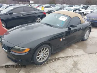 2004 BMW Z4 2.5i with VIN 4USBT33524LR67023, listed as a IAAI auction lot 41610200 with 100,307 mi miles and . Bid and sale history available at DreamBid. Image 2.