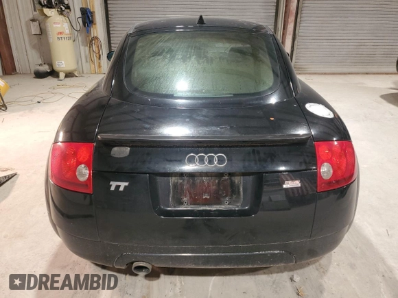 2001 Audi TT with VIN TRUWX28N811020886, listed as a Copart auction lot 87204464 with 0 mi miles and Salvage Title. Bid and sale history available at carsss.com. Image 6.