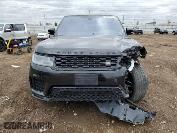 2020 Land Rover Range Rover Sport HST with VIN SALWS2RU6LA720061, listed as a Copart auction lot 55636705 with 42,485 mi miles and Salvage title. Bid and sale history available at DreamBid. Image 5.